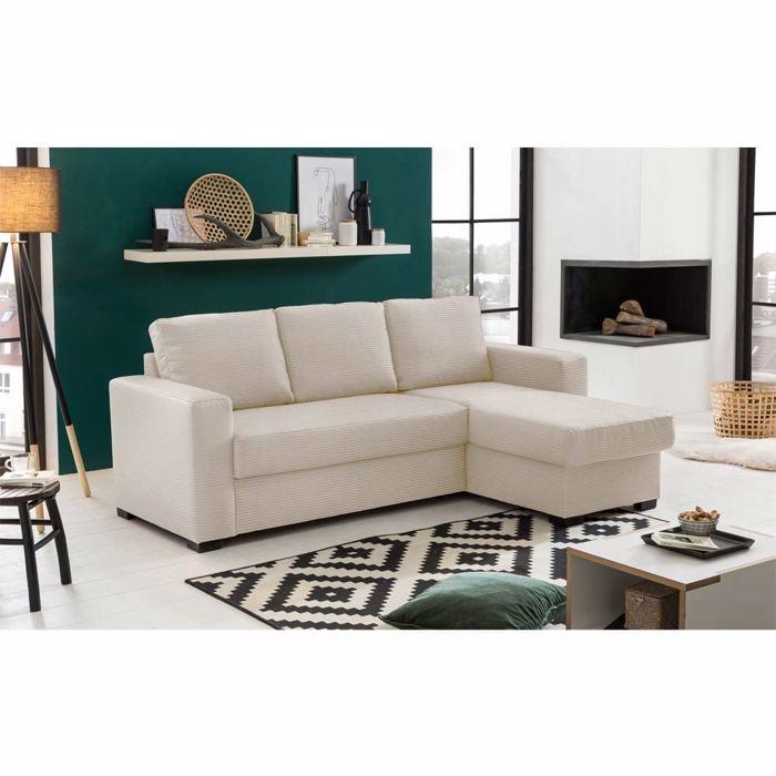 Liberta - Maison ALDO CRISTIANO Kanapes Krebati me Anastrepsimi Gnia Off White 220x150x88cm 70-0409